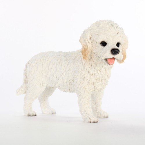 Cockapoo figurine hand painted - cockapoo,