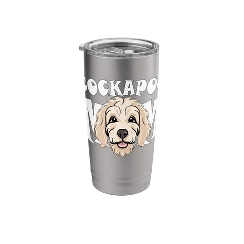 Cockapoo mom cute cartoon - cockapoo,