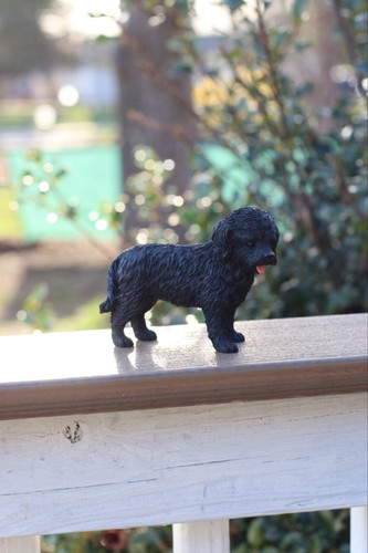 Cockapoo dog figurine - dog,